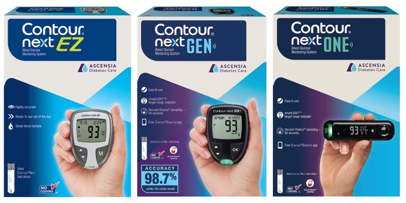 Family using CONTOUR diabetes care products