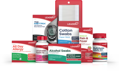 LEADER brand over-the-counter health products