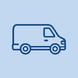 Prescription delivery service icon